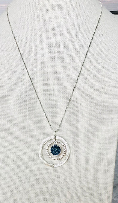 White Lotus Necklace