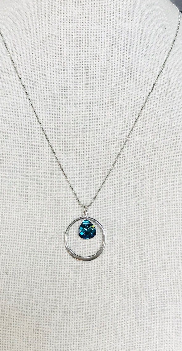 White Lotus Necklace