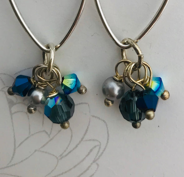 White Lotus Earring