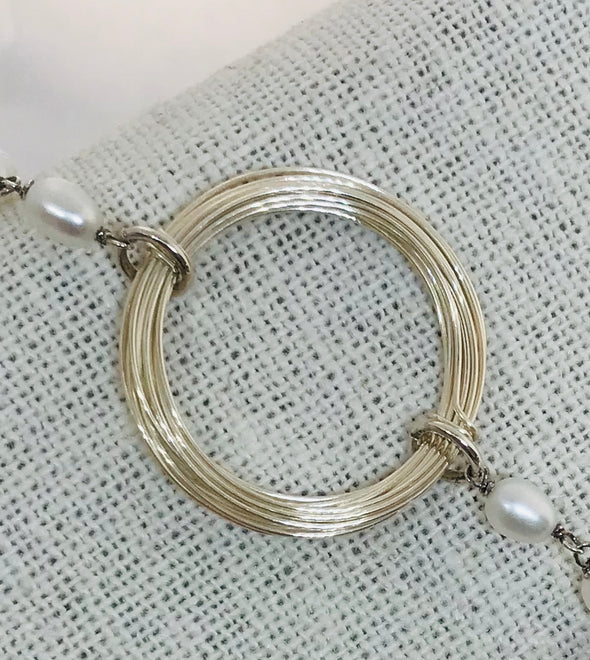 White Lotus Bracelet