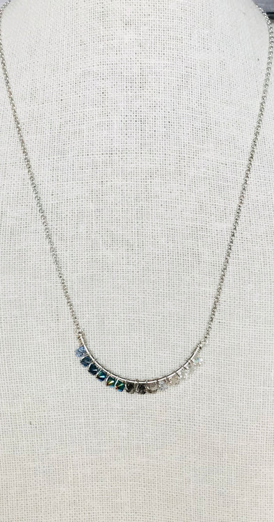 White Lotus Necklacce