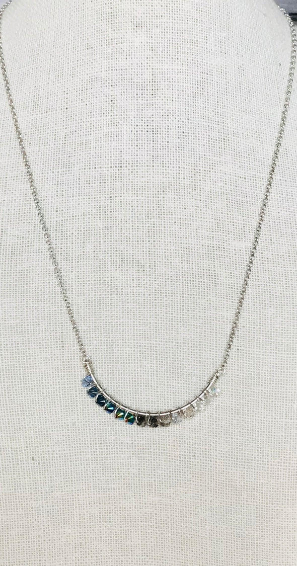 White Lotus Necklacce