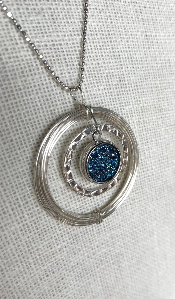 White Lotus Necklace