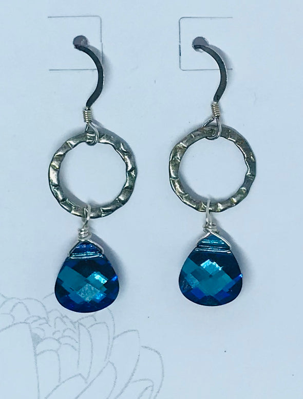 White Lotus Earring