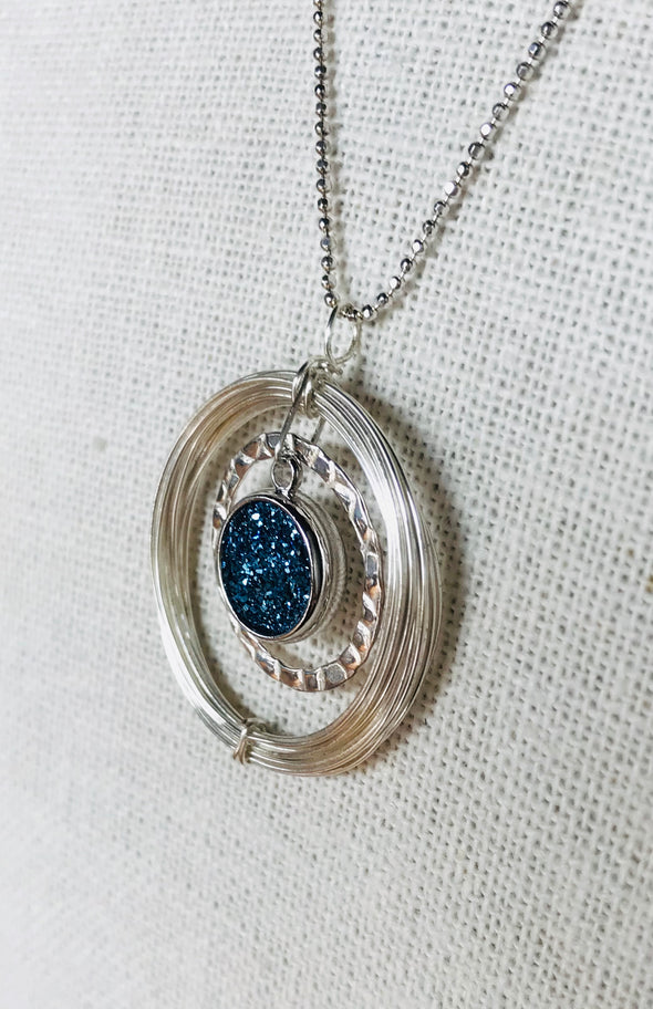 White Lotus Necklace