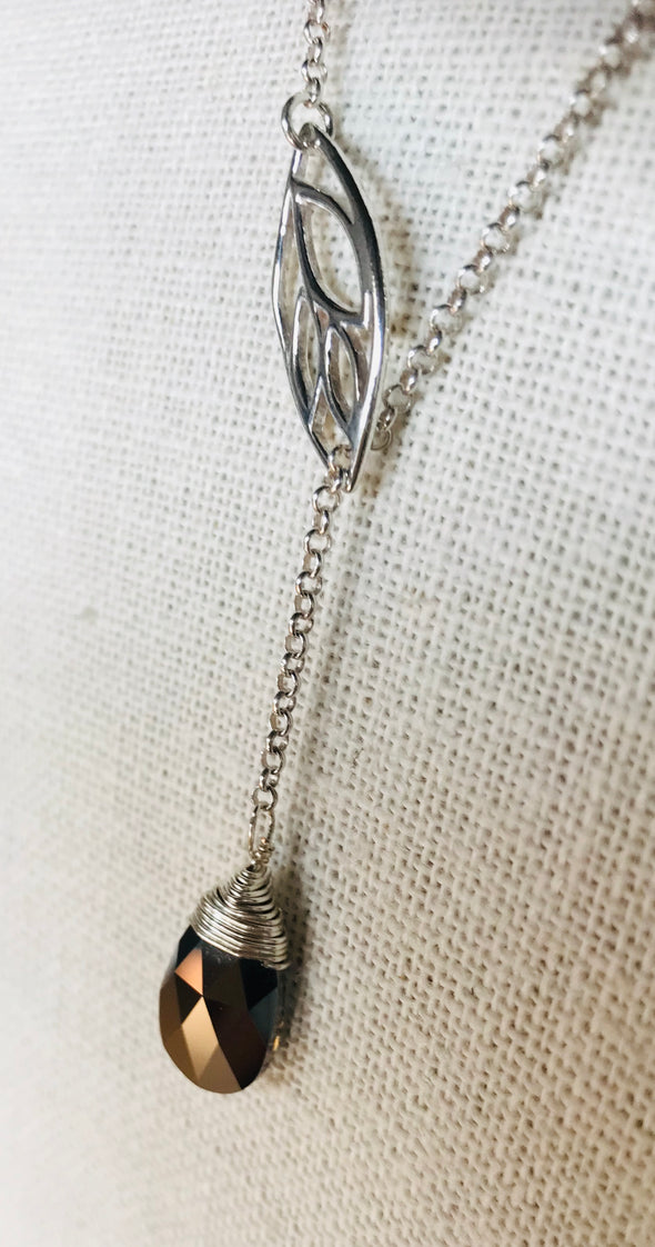 White Lotus Necklace
