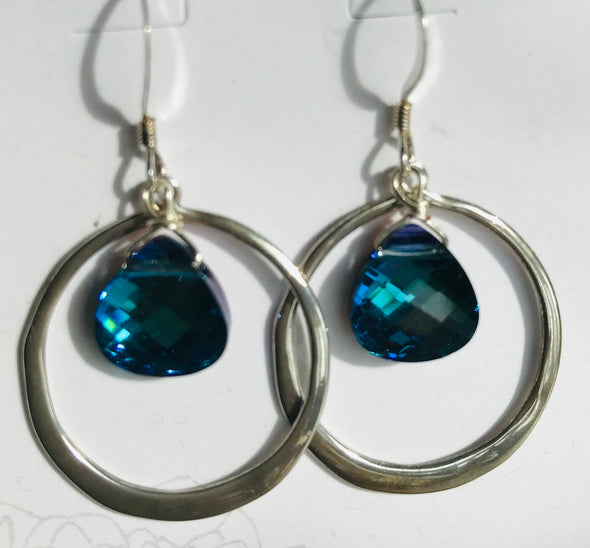 White Lotus Earring