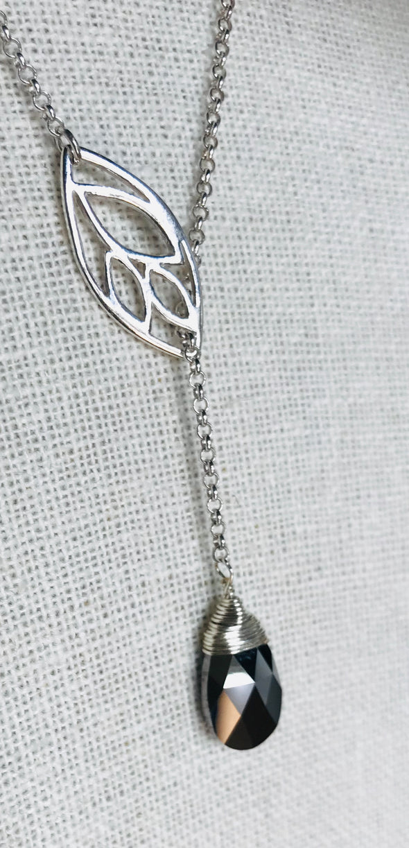 White Lotus Necklace