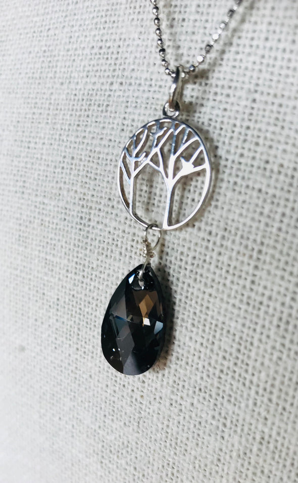 White Lotus Necklace