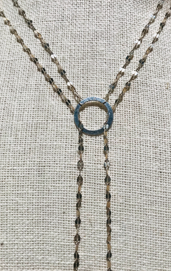 White Lotus Necklace
