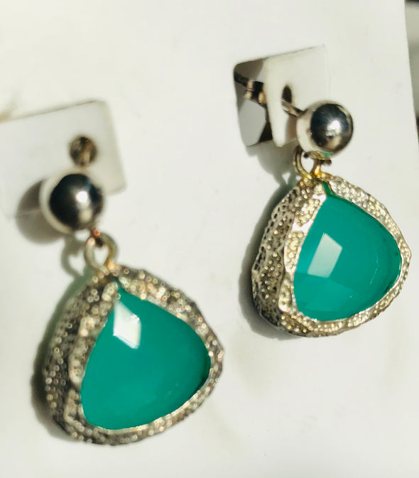 White Lotus Earring