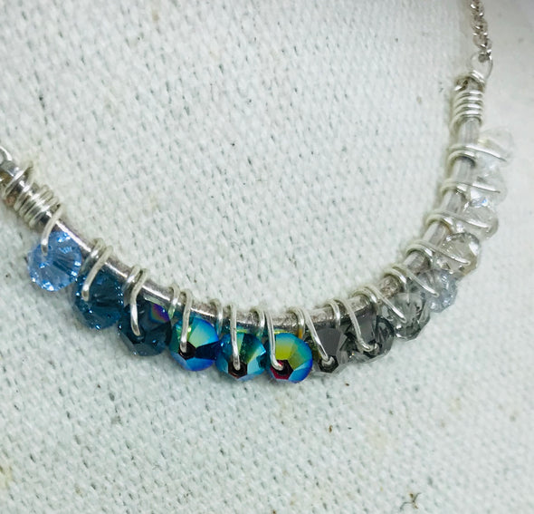 White Lotus Necklacce