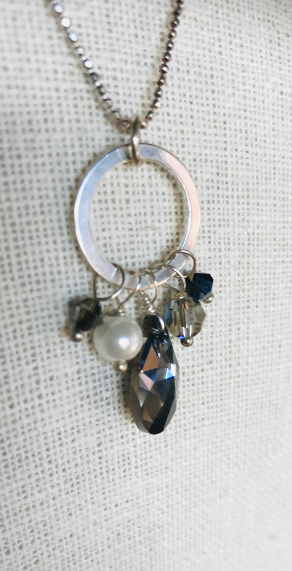 White Lotus Necklace