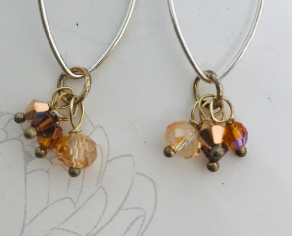 White Lotus Earring