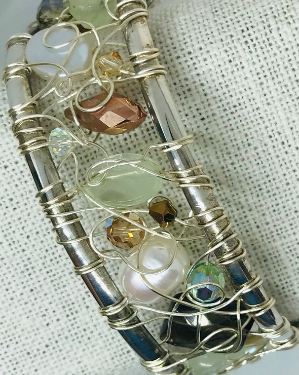 White Lotus Bracelet
