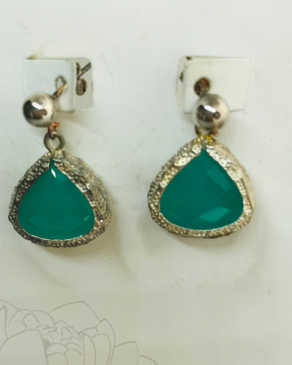 White Lotus Earring
