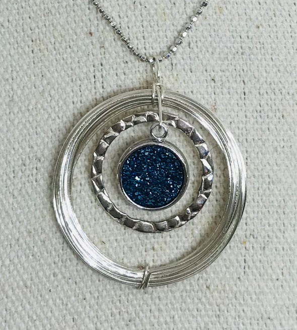 White Lotus Necklace