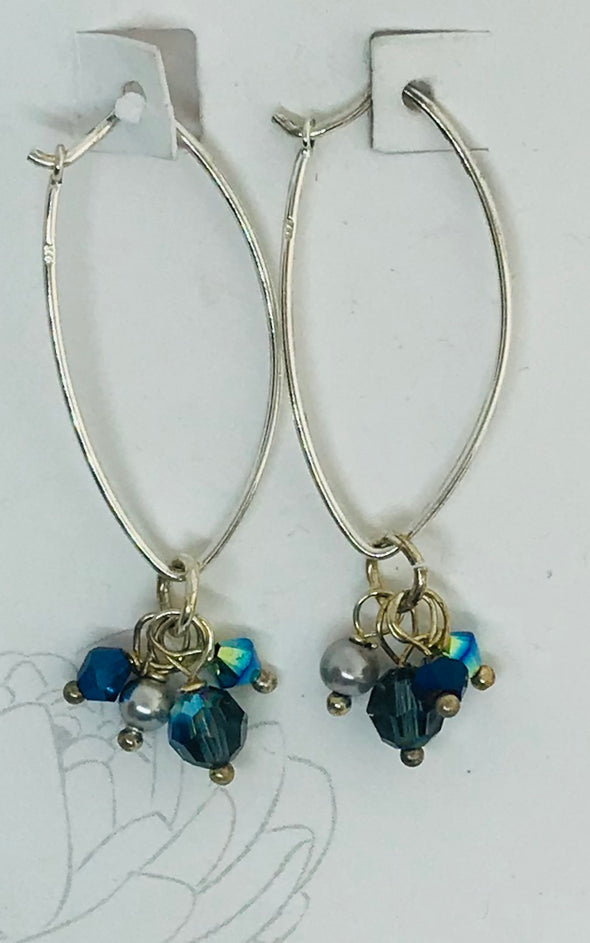 White Lotus Earring