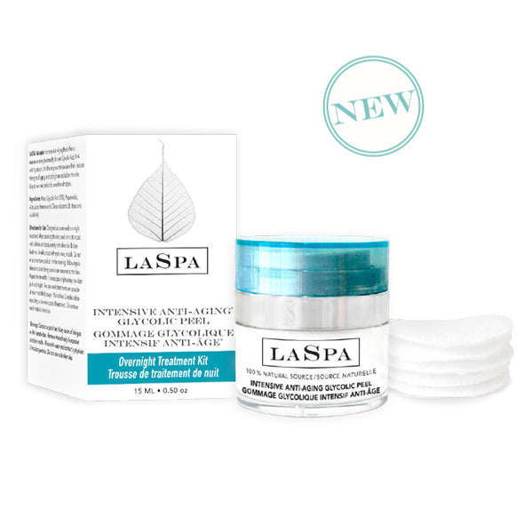 LASPA Intensive Glycolic Peel (10%) – Overnight Treatment Kit