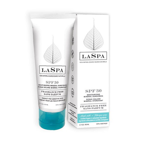 LASPA Moisturizing Mineral Sunscreen SPF30 - 2.7oz