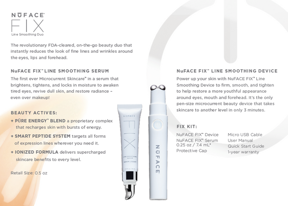 NuFACE FIX Limited Edition Shimmer All Night Kit