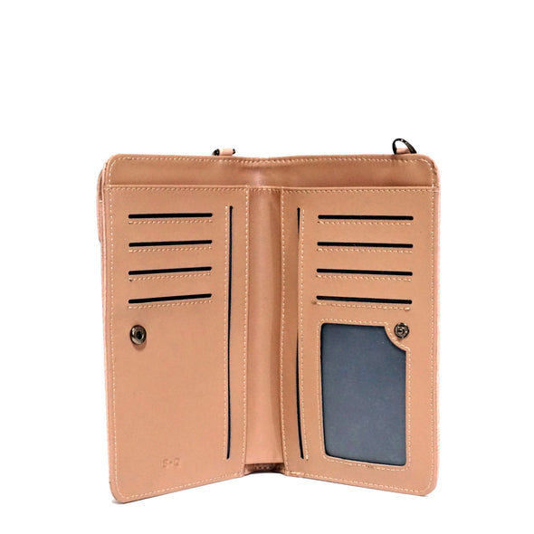 Amelia Lilac Smartphone Wallet RFID Protected